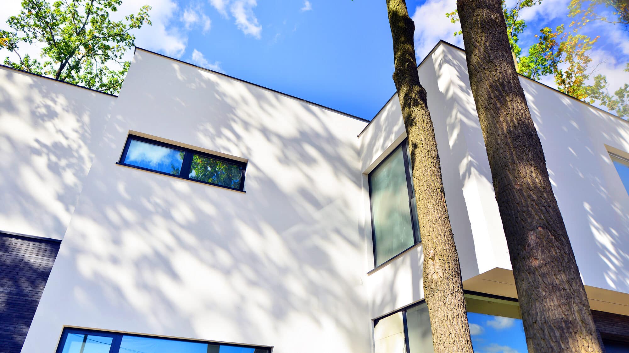 Individuell geplantes modernes Wohnhaus