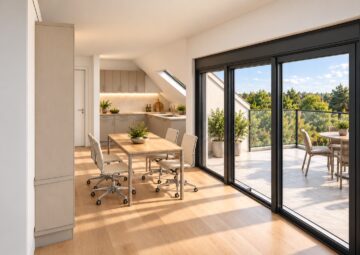 Neubau: 3,5 Zimmer im 2. OG mit 2 Terrassen · individuell planbar · KfW 40 QNG, 72622 Nürtingen, Wohnung