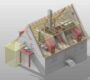 Einmalig: Historisches Fachwerkhaus inkl. geplanter Komplettsanierung, Gewölbekeller, Garten, Stellplatz - 3D