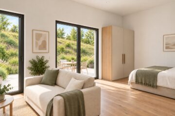 Neubau: Großzügiges Studio-Apartment mit Garten · attraktive Kapitalanlage · KfW 40 QNG, 72622 Nürtingen, Wohnung